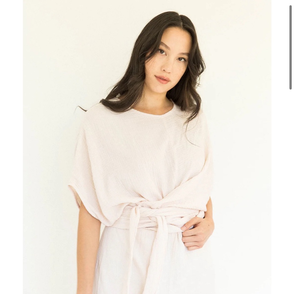 Suunday Dolman Dress in Eggnog
